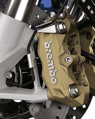 Brzdný systém modelu R 1250 RS