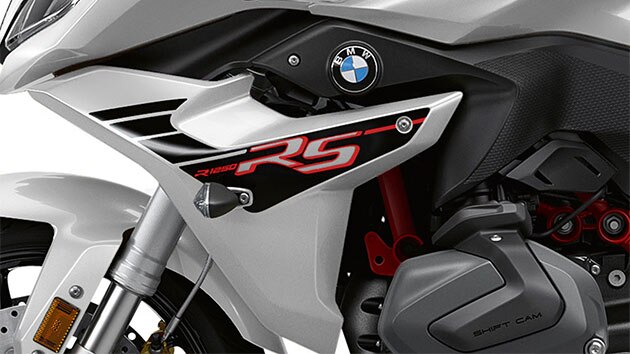 R 1250 RS v Style Sport v bielej farbe Lightwhite uni.
