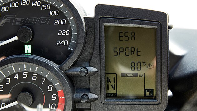 Prístrojová doska modelu F 800 GT