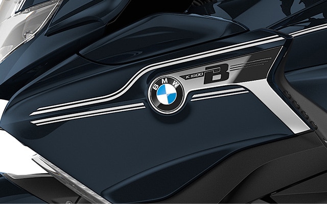 K 1600 B Edition II od BMW Motorrad v modrej metalíze Imperial Blue