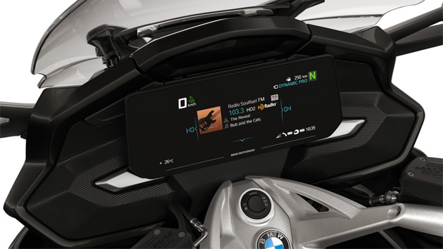 Zaostrené na TFT displej a boxy K 1600 GT.