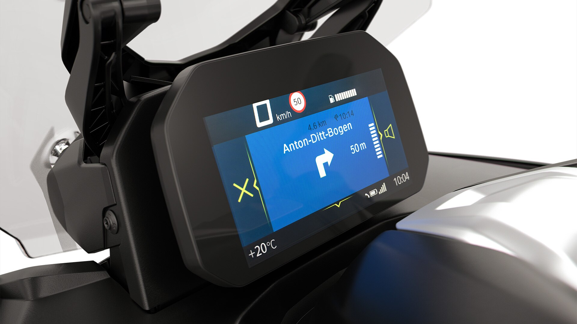 BMW C 400 GT s funkciou Connectivity Pro