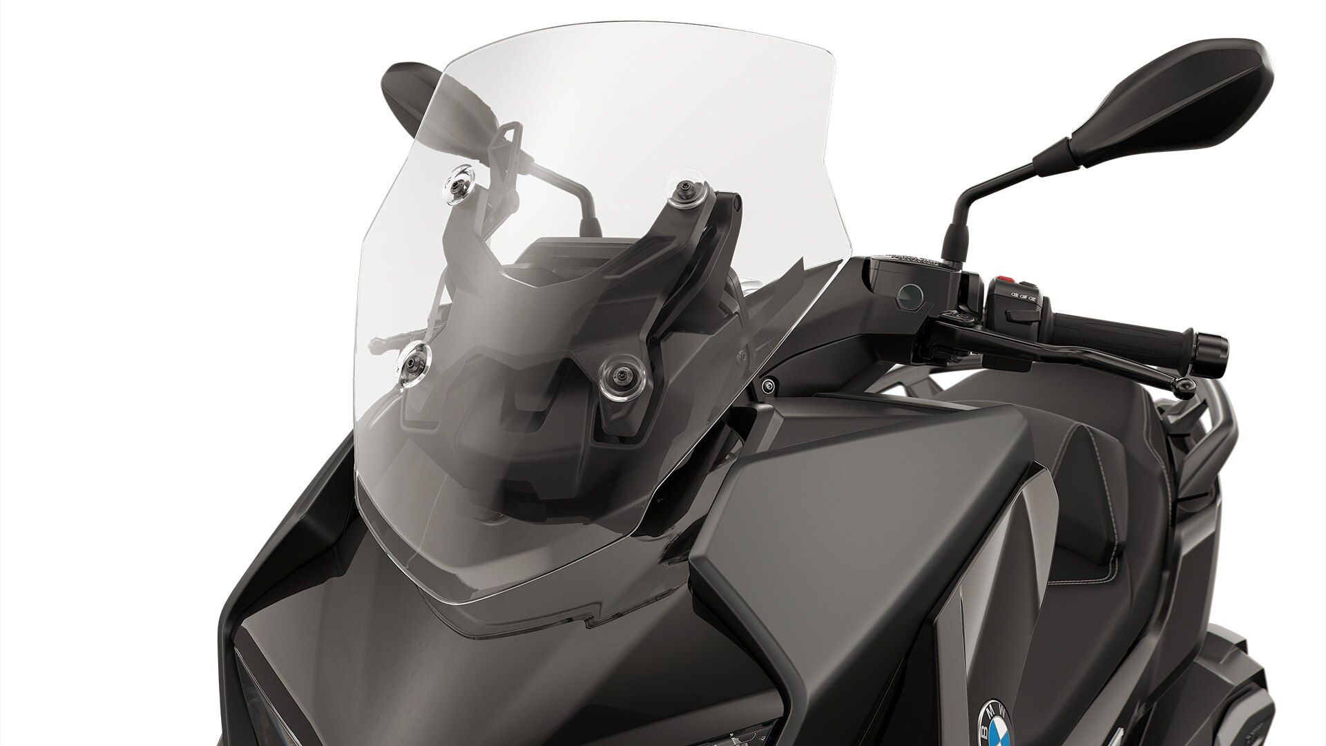 BMW C 400 GT s nastaviteľným čelným štítom