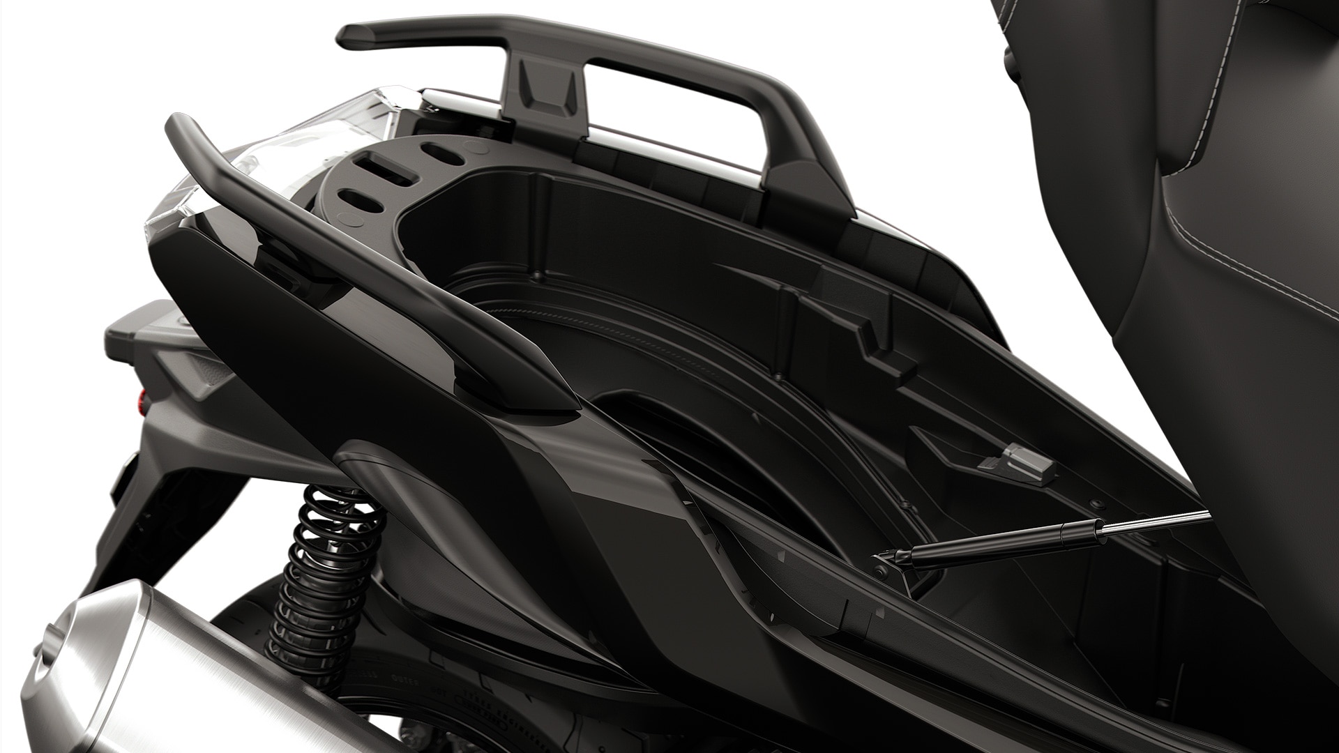 Štedrý batožinový priestor modelu C 400 GT od BMW Motorrad