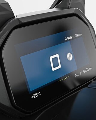 Konektivita (TFT displej) C 400 GT