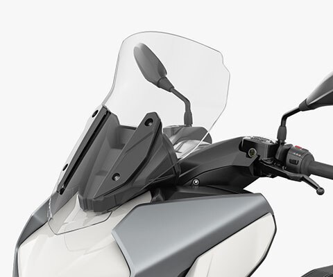 Ergonómia a ochrana pred vetrom C 400 GT