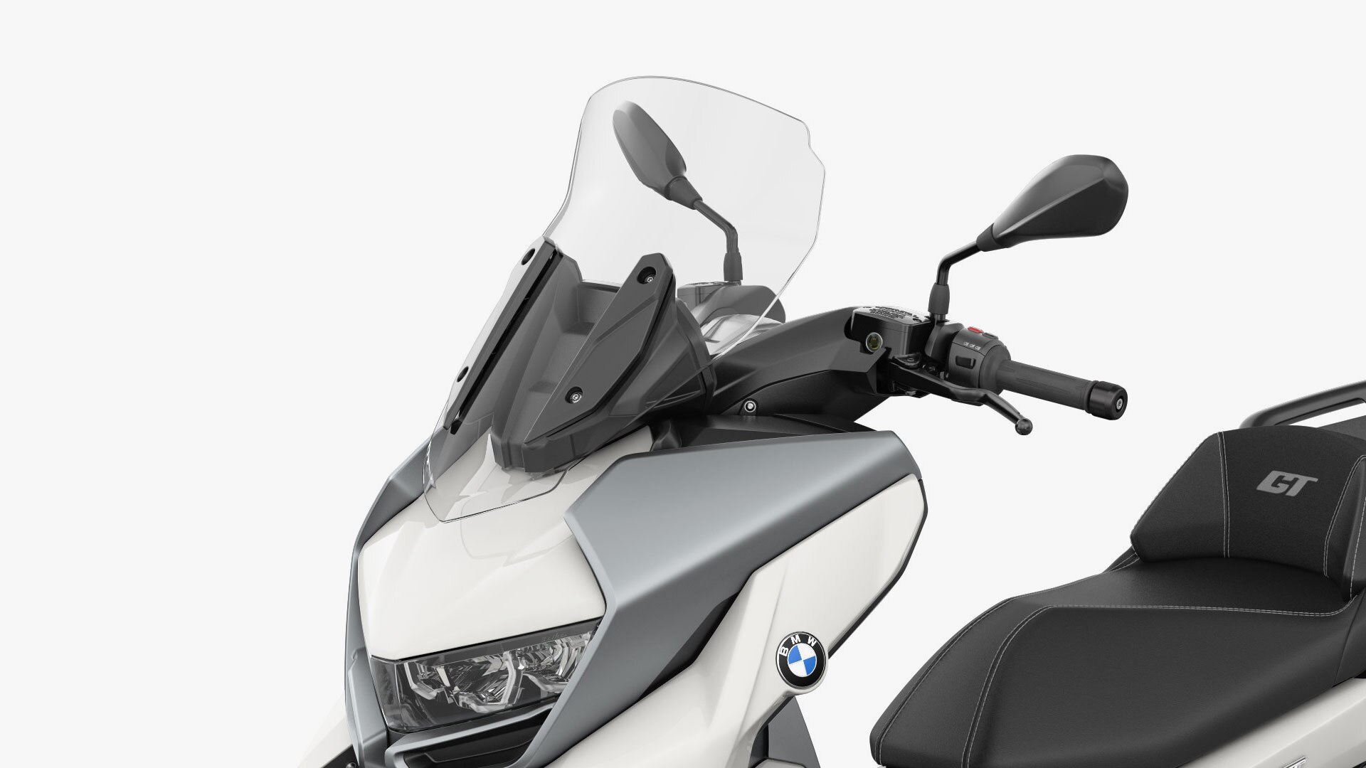 Ergonómia a ochrana pred vetrom C 400 GT