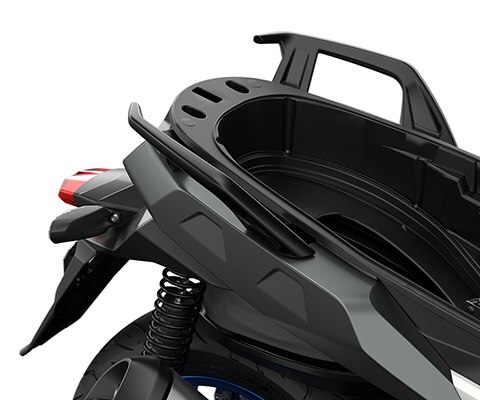 Vidíme otvorený úložný priečinok Flexcase modelu C 400 X.