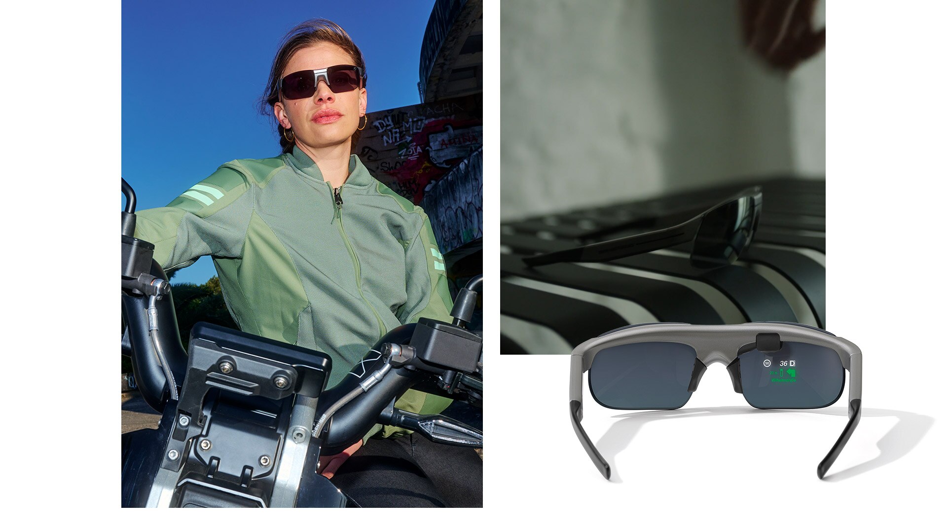 Inteligentné okuliare ConnectedRide Smartglasses od spoločnosti BMW Motorrad