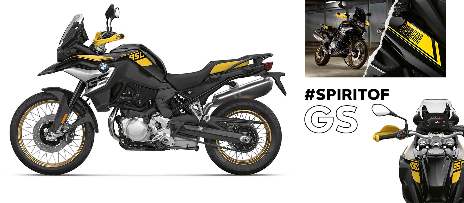 The F 850 GS 40 years edition