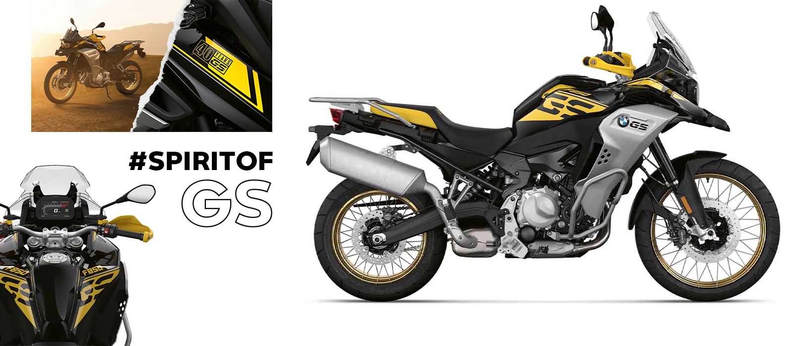 The F 850 GS Adventure 40 years edition